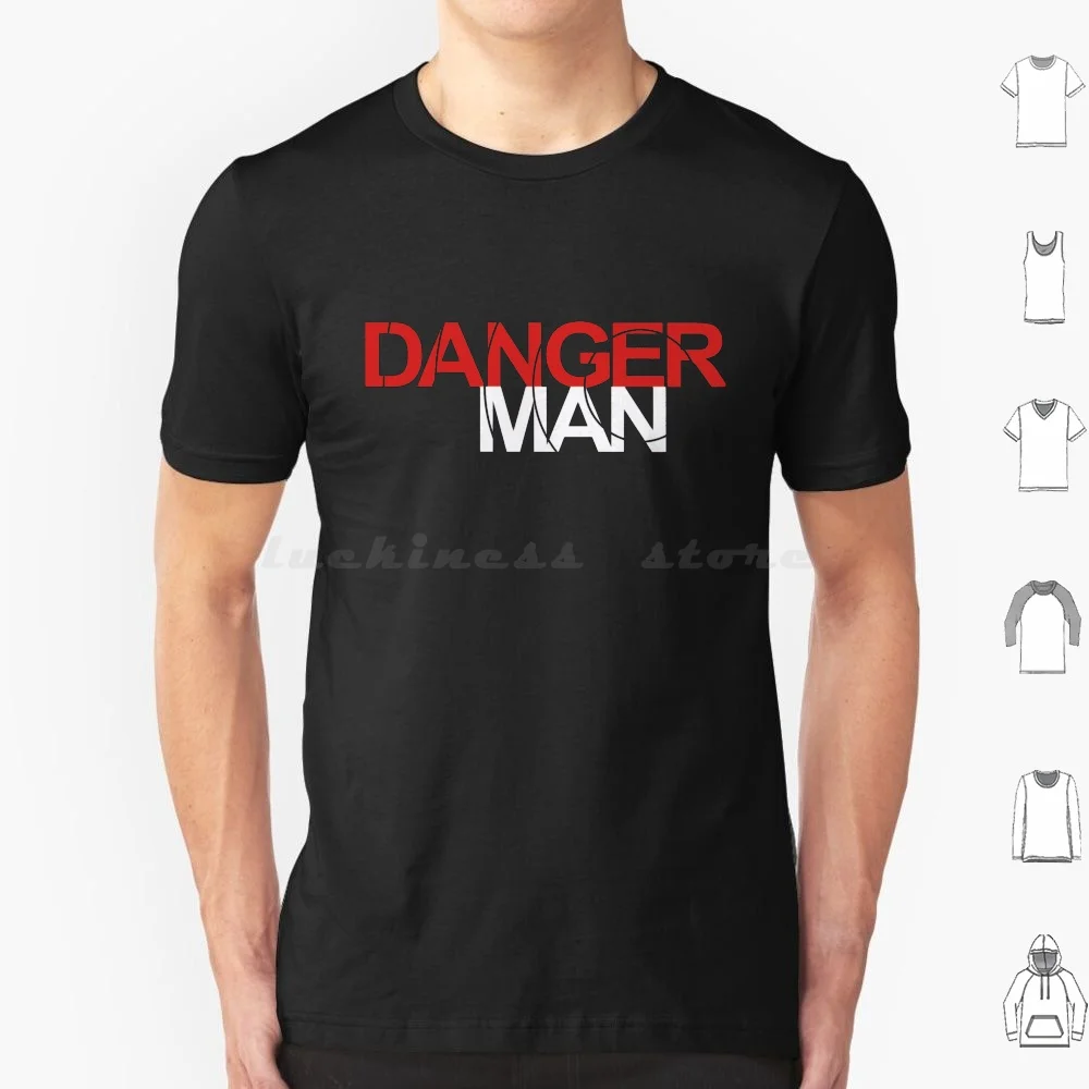 Danger Man-Classic 60S Telly T Shirt Men Women Kids 6Xl Mcgoohan Danger Man The Prisoner John Drake Number 6 No 6 Itc Atv Itv