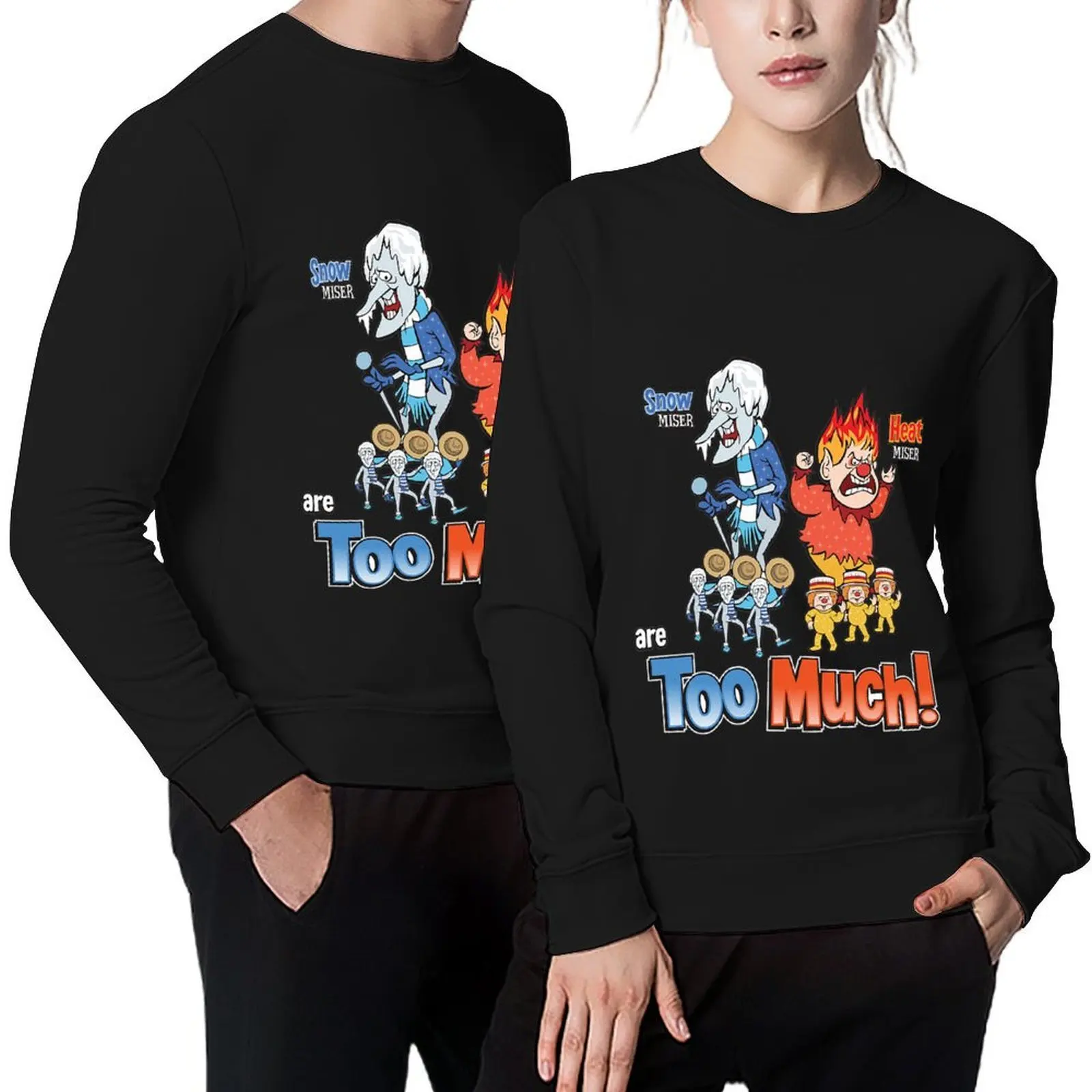 

Christmas Miser Brothers - Too Much! Pullover mens clothes men's clothes tracksuits mens designer clothes sweatshirts for men