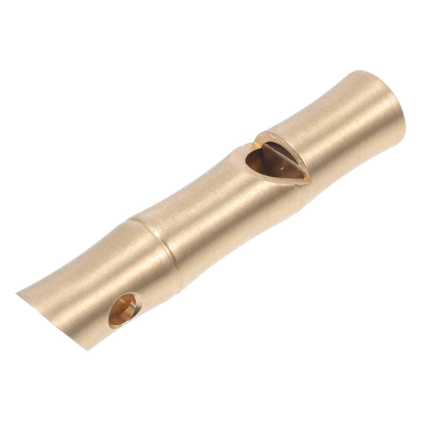 1 قطعة النحاس خمر عالية صافرة بقاء البحث في حالات الطوارئ مساعدة بصوت عال التدريب صافرة أدوات البحث في الهواء الطلق