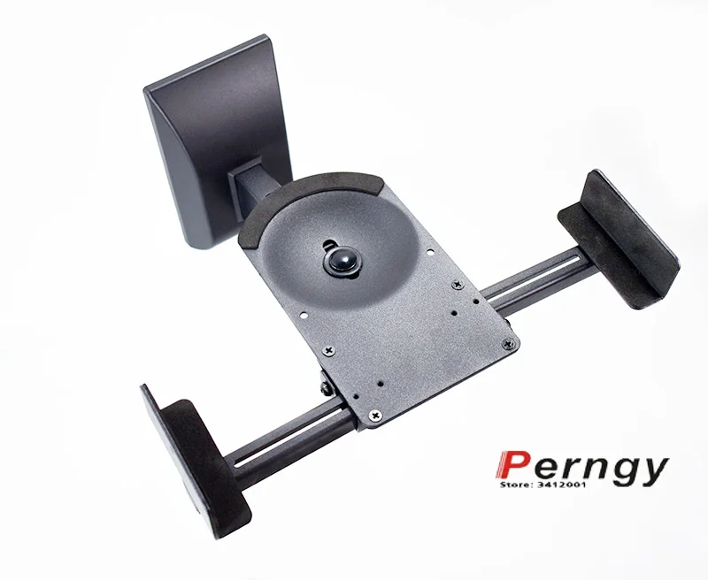 1 pair=2pcs SW-70 popular steel speaker wall mount bracket clamp width adjustable rotate all direction tilt  25kg load