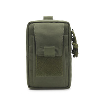 Tactical MOLLE Phone Pouch Bag EDC Gadget Waist Belt Pack for Outdoors Hunting Camping Trekking Traveling