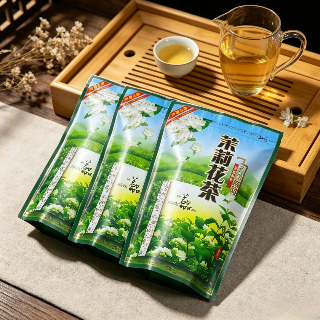 250g Jin Jun Mei tea Zipper Bag pu erh JinJunMei tea Seal bag Qi Men Gongmei Maojian Dragon Well Mao Jian Green tea Packing Bag