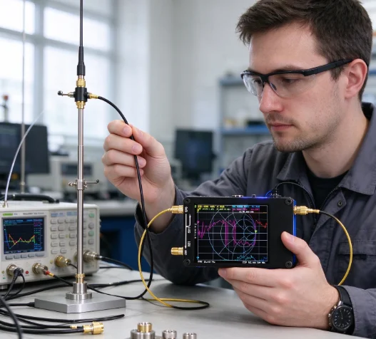 NanoVNA-H Vector Network Antenna Analyzer Portable Tester 2.8-Inch IPS LCD Screen 50kHz-1.5GHz for MF HF VHF UHF