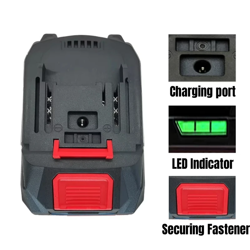 Originální baterie AOAE 21V 18V 12.0Ah pro náhradní lithium-iontovou baterii Makita 18V 21V 6.0Ah pro elektrické nářadí 18650 - náhled 3