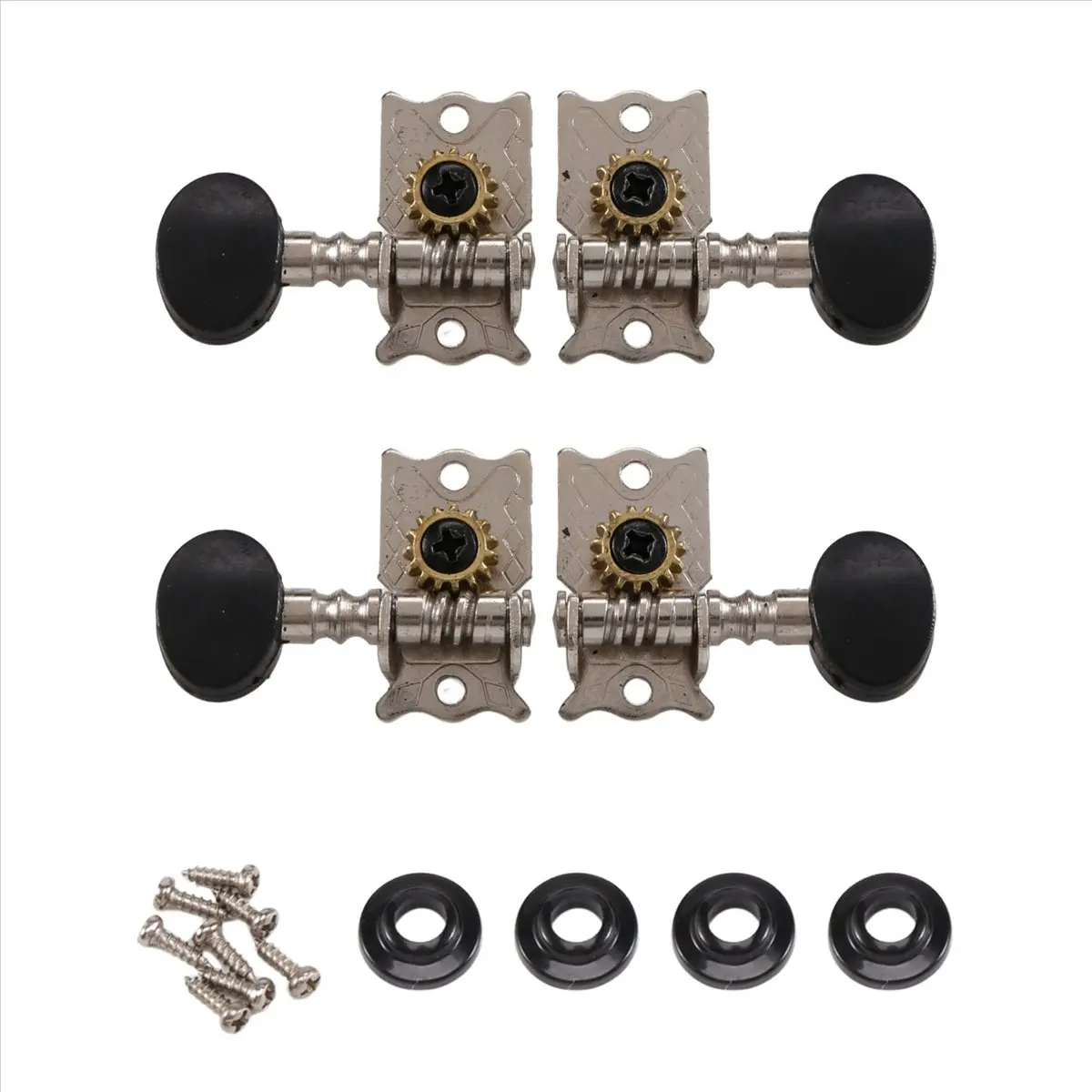 New Arrival Fashion Tuning Pegs Tuners Machine Heads 2R 2L for 4 String Ukulele Guitar Parts Repair Tools Kits Accessory