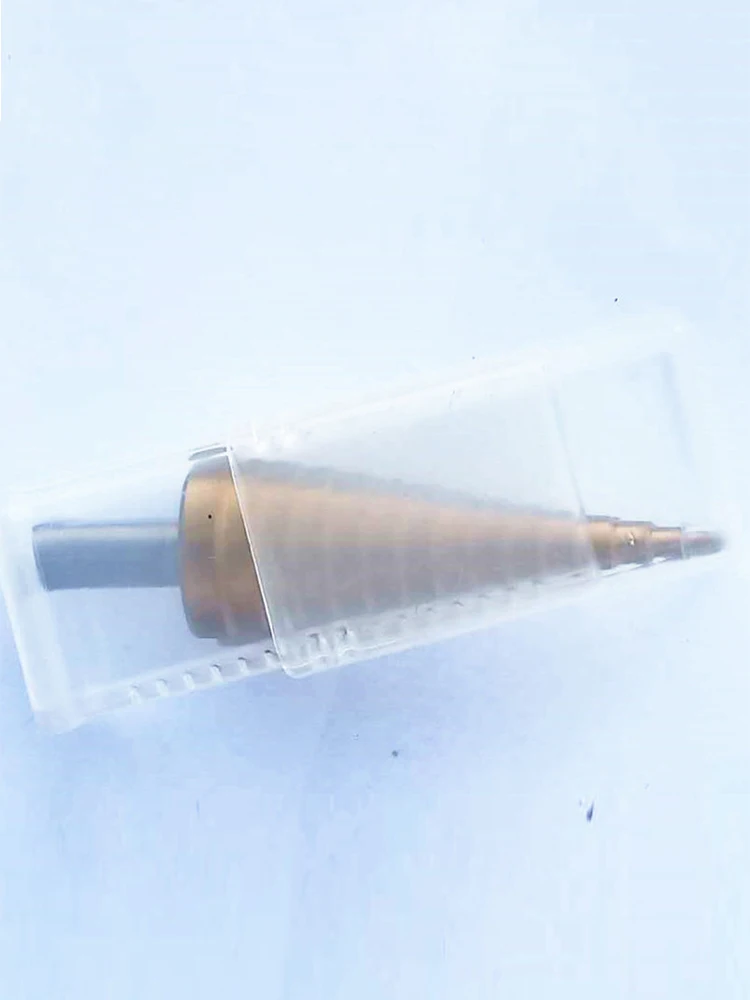 4-39Mm High Speed Steel Round Handle Straight Groove Pagoda Drill Titanium-Plated Step Drill Tools Accessories