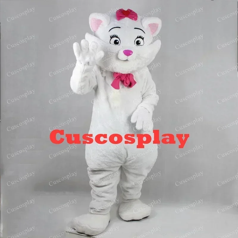 Brown Gray White Cat Cartoon Mascot Costumes High Quality EVA Material Helmet Simulation Fur Plush Halloween Party Event