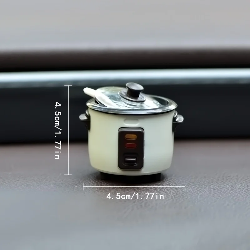 Maison de poupée Miniature, Simulation cuiseur à riz, presse-agrumes et Machine à café, modèle en plastique, accessoire de jeu de cuisine, échelle 3 pièces/ensemble 1:12