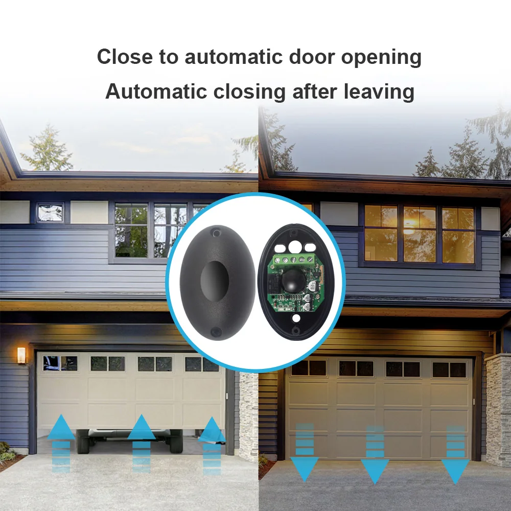 IP55 واحد مستشعر شعاع الأشعة تحت الحمراء 12-24 فولت كاشف الخلايا الكهروضوئية لنظام إنذار ضد السرقة نافذة باب المرآب الآلي #4