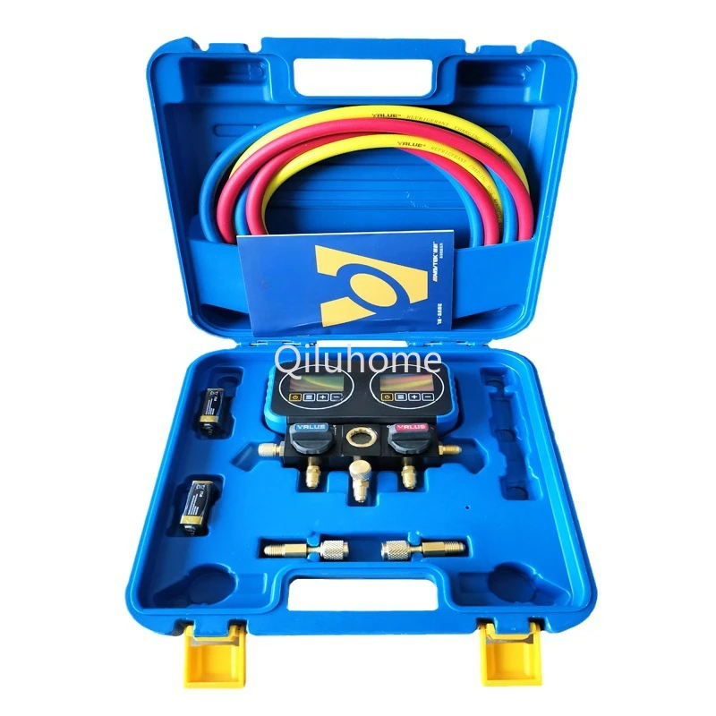 Fluorometro digitale fluorurato a doppia tavola valvola refrigerante