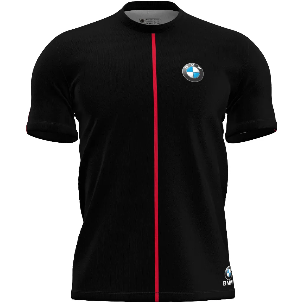

Bmw New Black Short Sleeved T-Shirt Summer Men Women Summer Casual And Comfortable Loose Top Y2K Street Fashion Luxury Shirt