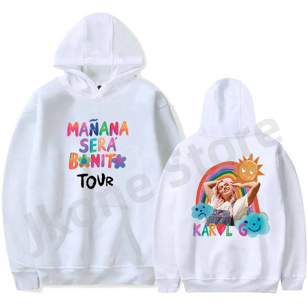 

Karol G Hoodies Msb Tour Merch Print BICHOTA SEASON Album Winter Unisex Fashion Funny Casual Streetwear