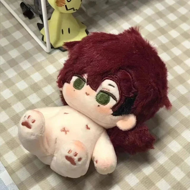 Anime Shikanoin Heizou Genshin Impact 20cm Nude Body Plush Doll Toys Soft Stuffed Plushie a7785