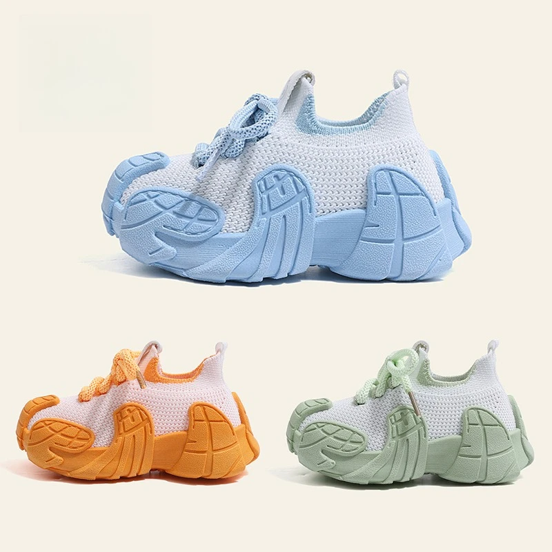 Fashion Child Shoes 2026 Four Seasons New Baby Sports Le Fu Shoes Casual Comforta Men Women Versatile Flat Bottom Child Shoes
