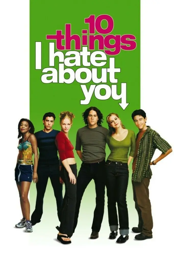 10 Things I Hate About You Movie Art Picture Print Silk Poster Home Wall Decor