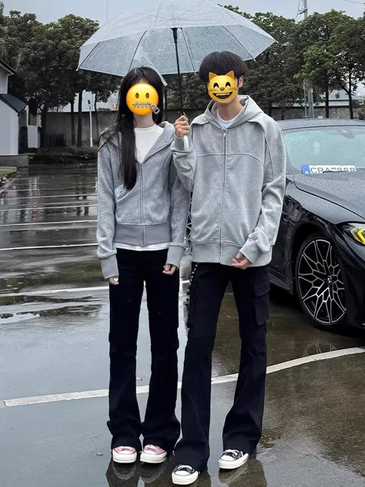 

Bla Bell Bot Рабочая одежда Джинсы Прямые брюки для похудения Парные брюки High Street Американские осенние повседневные джинсы