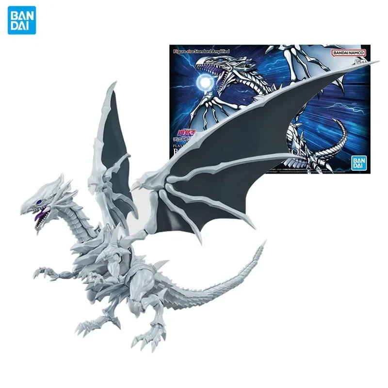 

Bandai Original Yu-Gi-Oh Model Garage Kit Figure-rise Series 1/12 Blue-Eyes White Dragon Anime Action Figure Assembly Model Toys