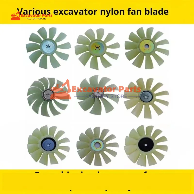 For Liugong CLG 915/915D/922D/925D Fan blade Cummins Engine fan blades fan blade Excavator Parts