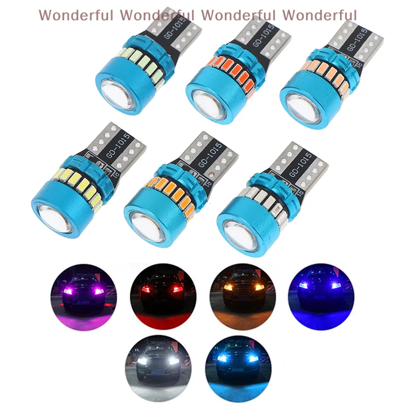 

High-performance Truck CCB lights with T10 LED Canbus: Great for License Plate, Interior, Side, Dome, & Reading Lights.