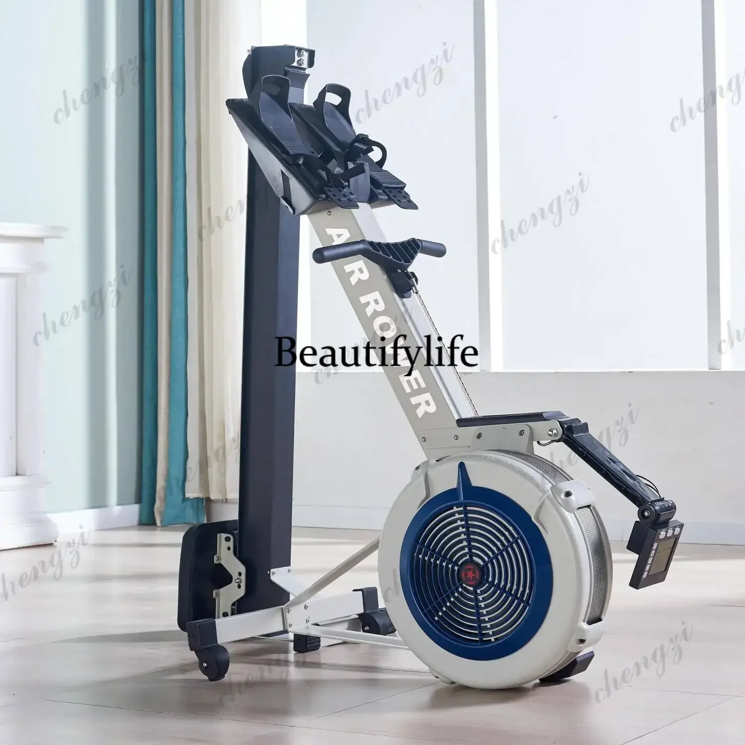 Home Smart Rowing Machine Wind Resistance Rowing Gym Commercial Fitness Equipment C2 Folding Rowing Machine
