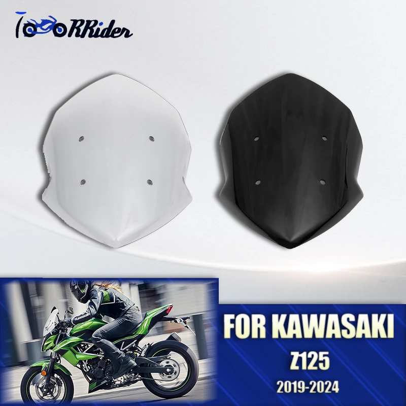 

For Kawasaki Z125 2019-2023 Sport Touring Windscreen Windshield Shield Screen Visor Parabrisa with Bracket Motorcycle Parts