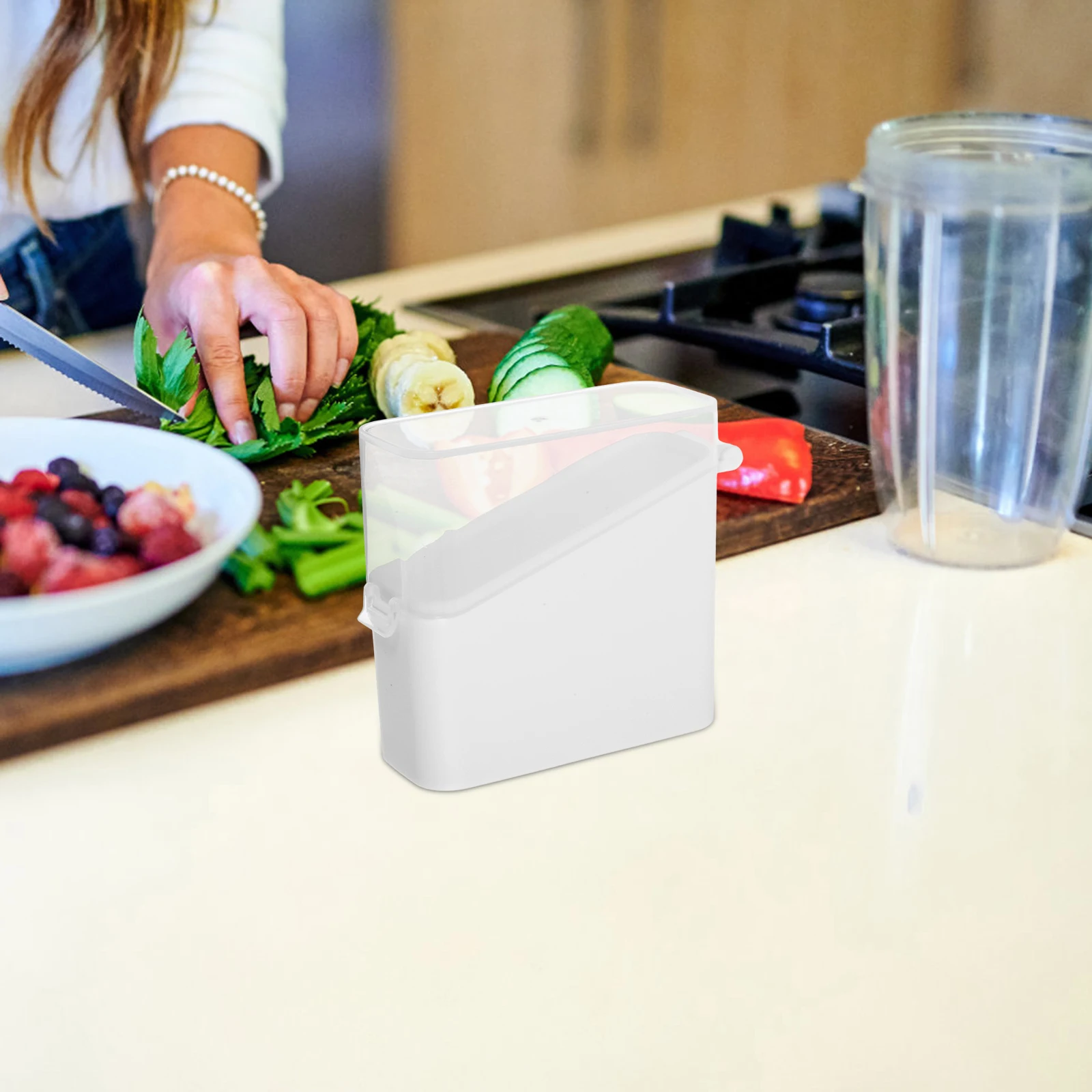 

Stylish Butter Storage Container Freshness Keeper Fridge Refrigerator Sliced Organizer Clamshell Lid Design Portable Case