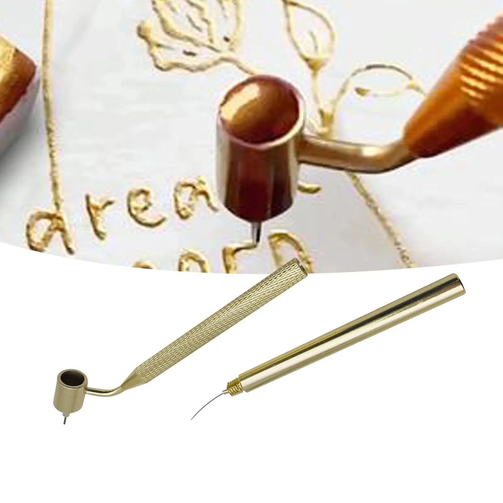 

Slanting Fine Line Painting Pen Aluminum Hobbies Fluid Pen Writer for Drawing Touching up Paint Scratch Repair Tracing Lettering