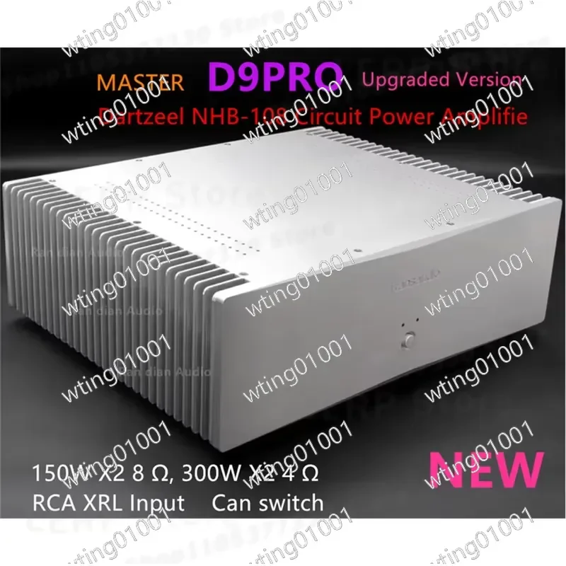 for NEW MASTER D9PRO 150W Dual Channel Amp Replicates for Dartzeel NHB-108 Pure Natural Audio Low THD High Fidelity Stereo