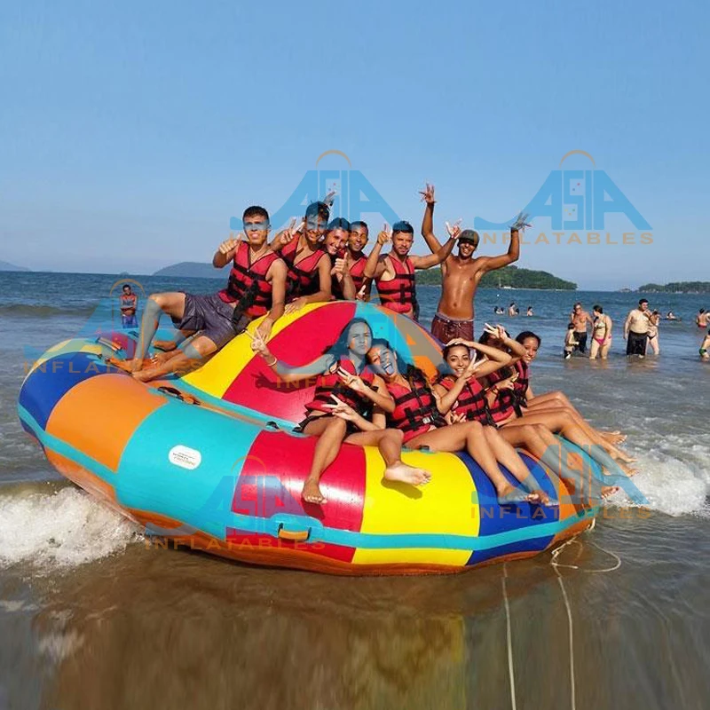 

Inflatable towable water sports, Inflatable disco boat water toy, Inflatable Spinning Crazy UFO