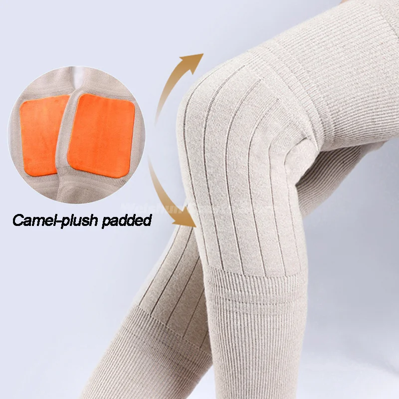 

Cashmere Leg Warmers Thermal Knee Pad Knee Support Joint Pain Knee Sleeve Prevent Arthritis Warm Protector Cushion Anti Cold