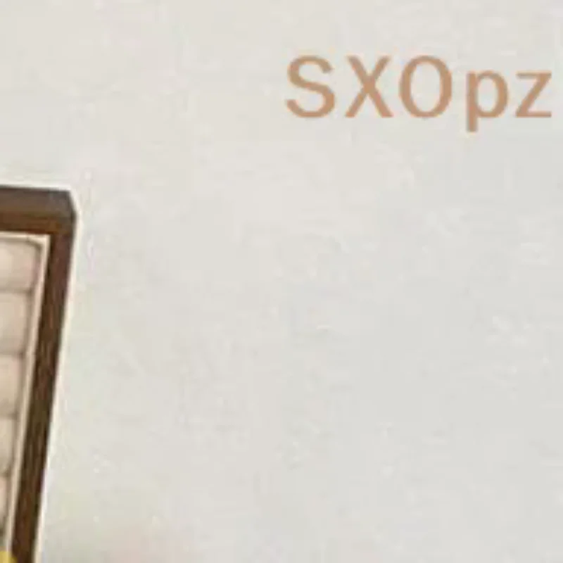 

1 шт. шкатулка для украшений цвета орехового дерева с крышкой для хранения колец, ожерелий, серег, высококачественная маленькая шкатулка из массива дерева