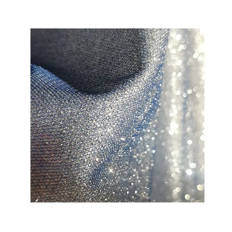 Super Glitter Tulle Fabric Knitted By Meters for Designer Clothing Dresses Sewing Shiny High-grade Cloth Anti-wrinkle Thin Drape