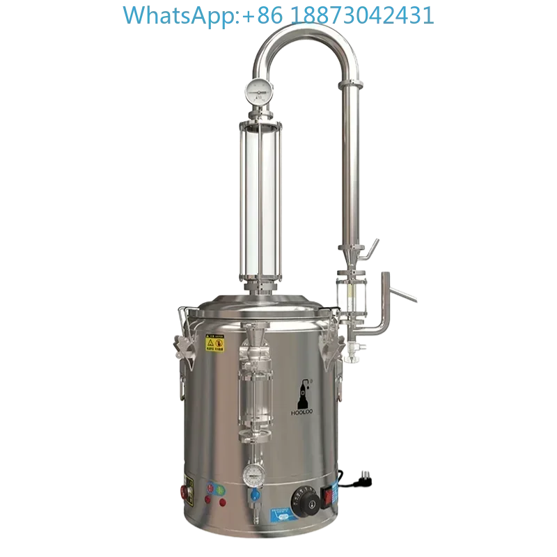Gourd Dew Distiller Commercial Refined Essential Oil Extraction Production Equipment Automatic Household Dew Distiller
