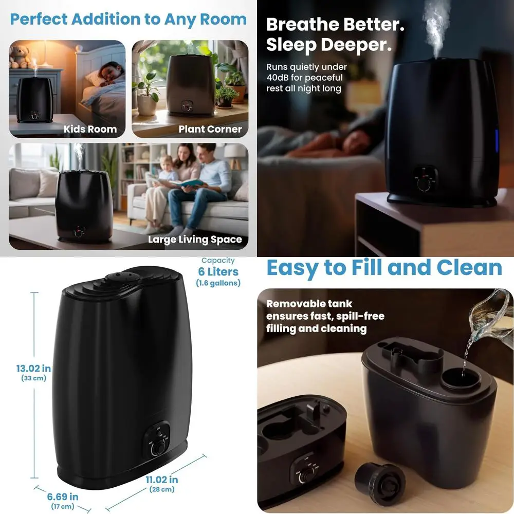 Large 6L Cool Mist …