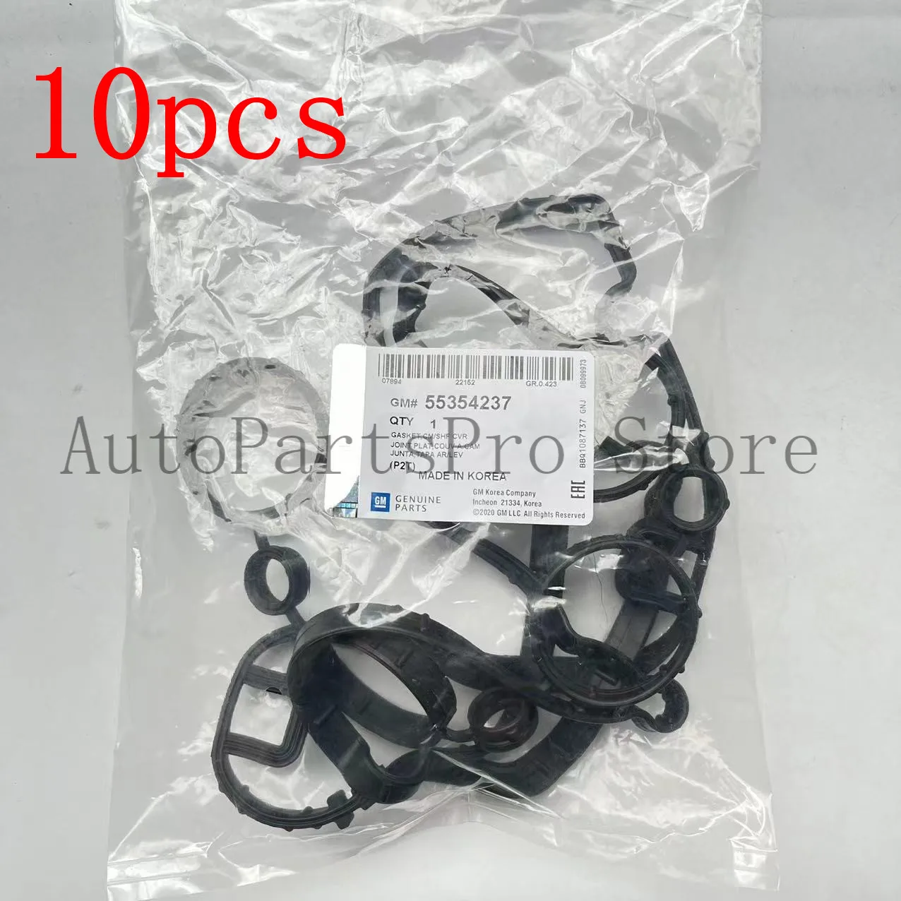 10X Valve Rocker Cover Gasket 55354237 CAMSHAFT COVER GASKET For Chevrolet Cruze Aveo Sonic Opel Saturn Astra Pontiac Vauxhall