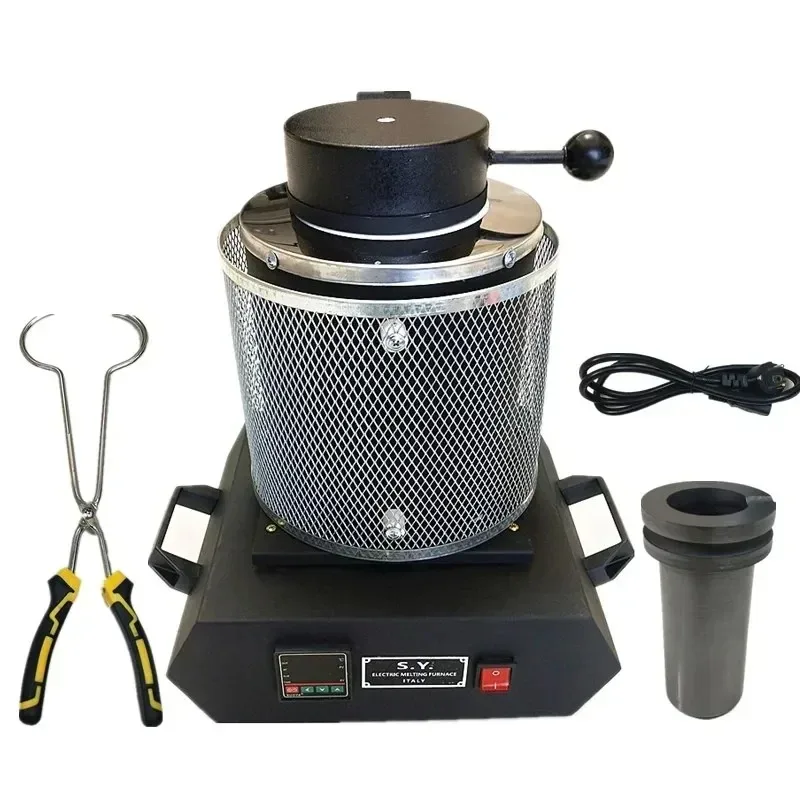 Small Melting Furnace for Medium Frequency Melting Gold Refining Tools