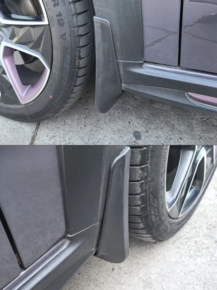 Car Mudguards For Lynk Co 02 2018 2019 2020 2021 2022 2023 4 PCS Auto Anti-splash Mud Flaps Splash Guards Fender Car Accessories