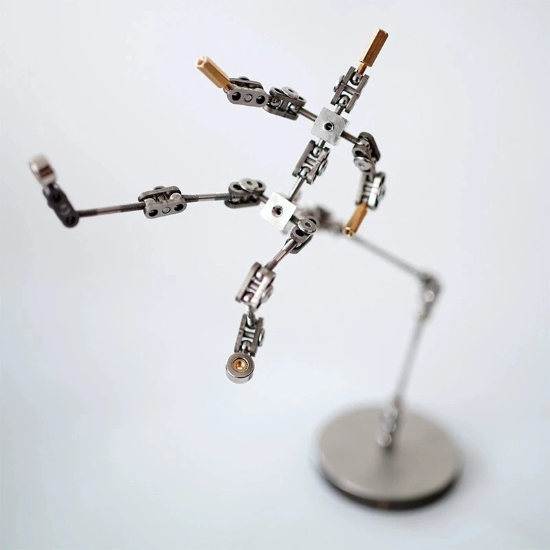 

Full Metal Stop Motion Armature Kit Puppet Stainless steel skeleton DIY Animated Figure Flexible Model 12/13/14/15/16/17/18/19cm