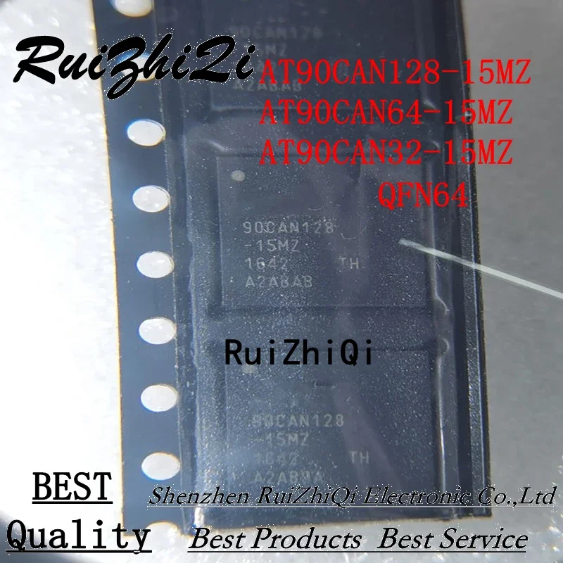 NEW 5PCS/LOT AT90CAN128-15MZ AT90CAN64-15MZ AT90CAN32-15MZ QFN64 IN STOCK