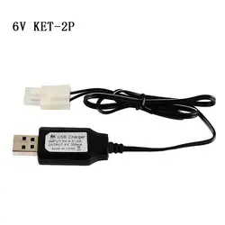 6v Charger Usb Built-in Chip Ni-cd/ni-mh Battery Charger Toys Rc Car Ship Robot 250mA With Tamiya KET-2P Plug For RC Toy