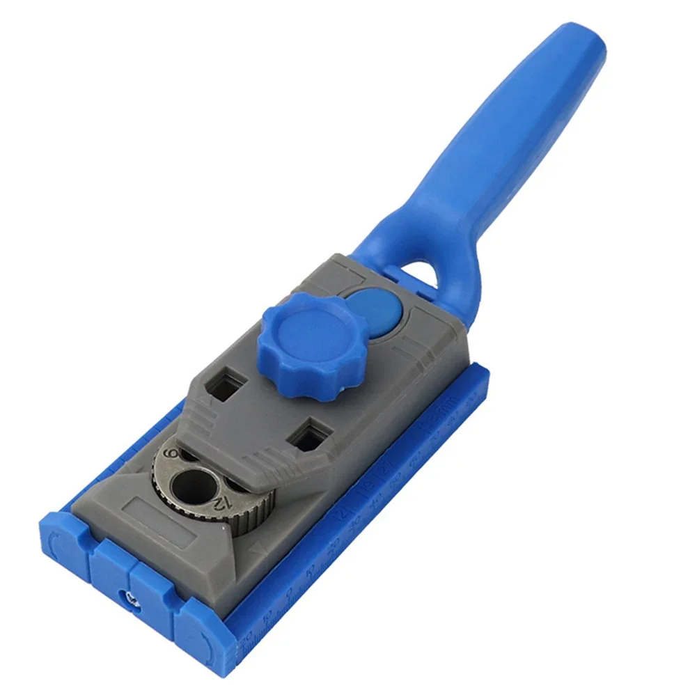 DIY Woodworking 130*65*34mm 5.12*2.56*1.34 In Drill Locator Adjustable Drilling Jig Tool Pocket Hole Jig Precision Drilling
