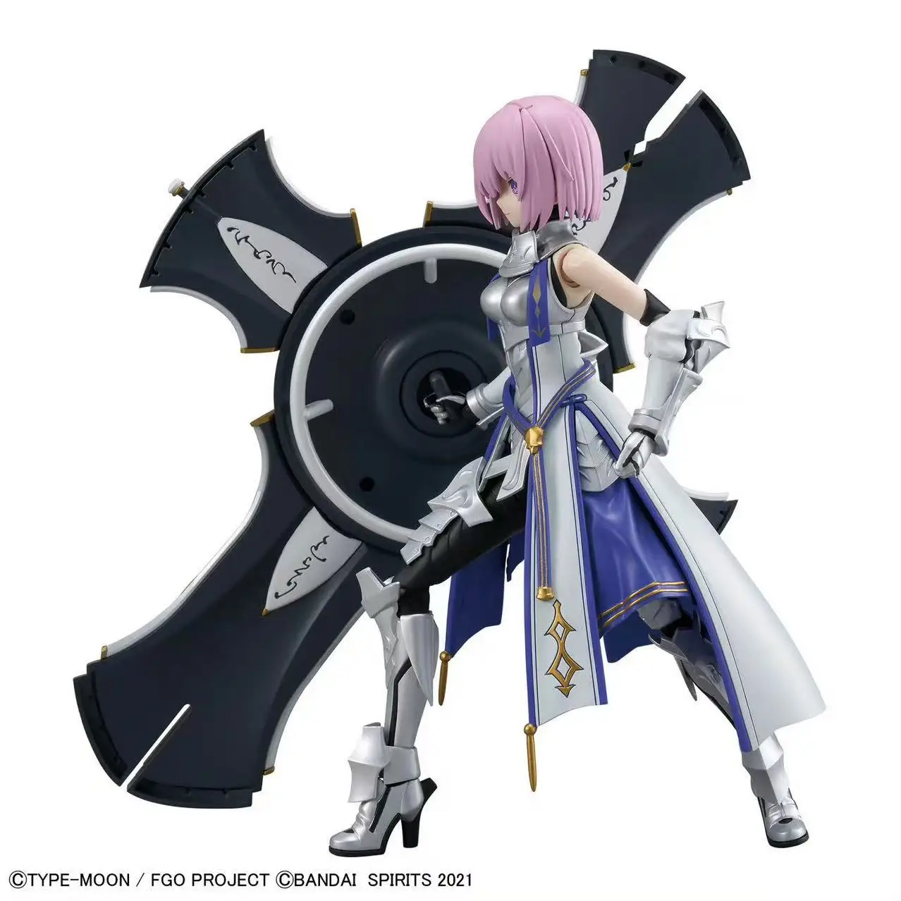 In Stock Original Bandai Mash Kyrielight Model Kit 15cm Fate Grand Order Anime Character Collectible Display Toy Desktop Gifts view 5