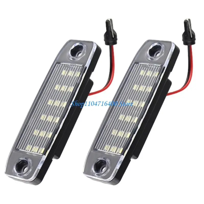 

y1gd License Plate Lamp Led Side Marker Light for Mantruck Trailer Trucks Caravans Clearance Lamp LED Number Light