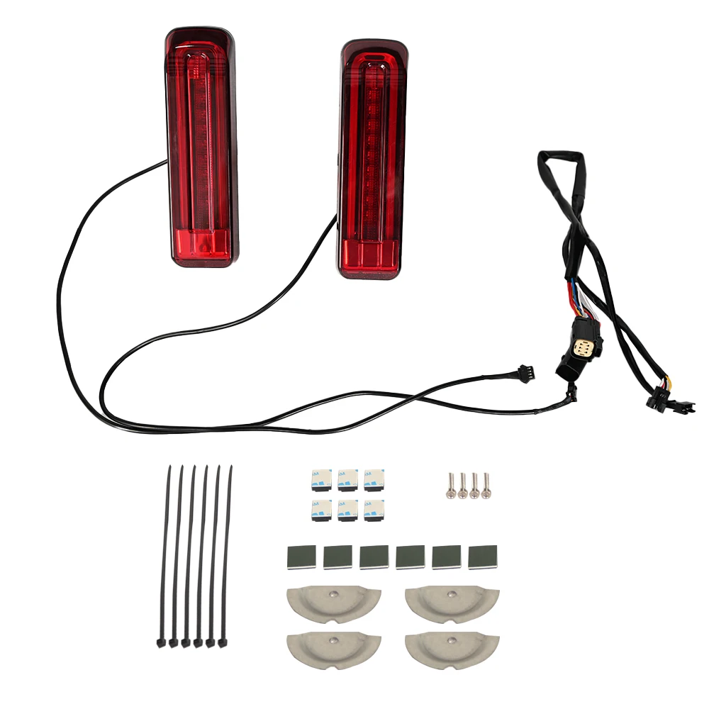 

Motorcycle Accessories Smoke Rear Saddle Bags Filler Light Amber Signal Lamp for Harley Davidson Touring Road Glide 2014-2023