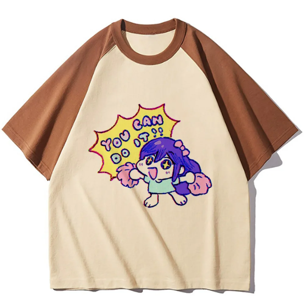 Omori t-shirt shoujo 80s anime y2k aesthetic baddie shirt funny Psychedelic grunge dollette cutecore