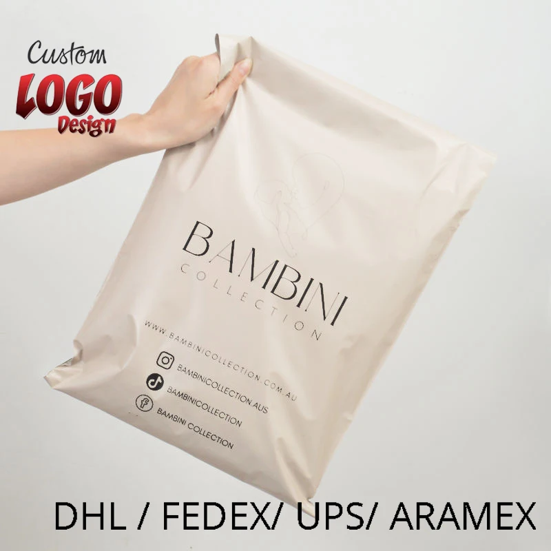 custom logo plastic courier poly seal mailing bag personalized mailing bags envelope printed delivery clothes shipping bag