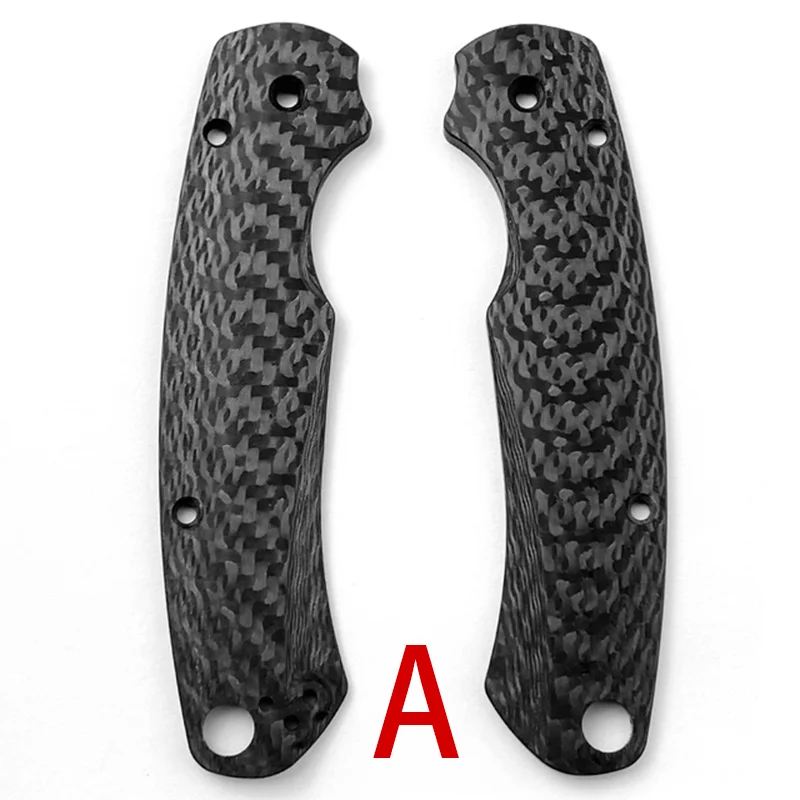 1 Full Sợi Carbon 3K Lưỡi Dao Tay Cầm Miếng Dán Cường Lực Cho C81 Nhện Dao Para 2 Miếng Dán Cường Lực Chất Liệu Tự Làm Phụ Kiện