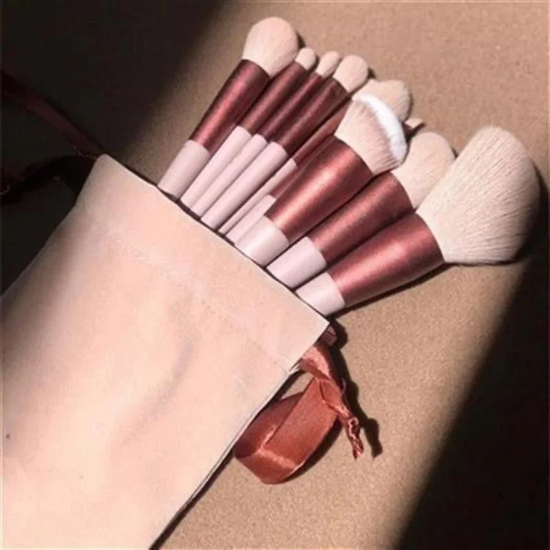 Makeup Brush Set Soft Fluffy Professional Makeup Makeup Girl Heart Makeup Set Brush Eye Shadow Brush Powder Brush Set