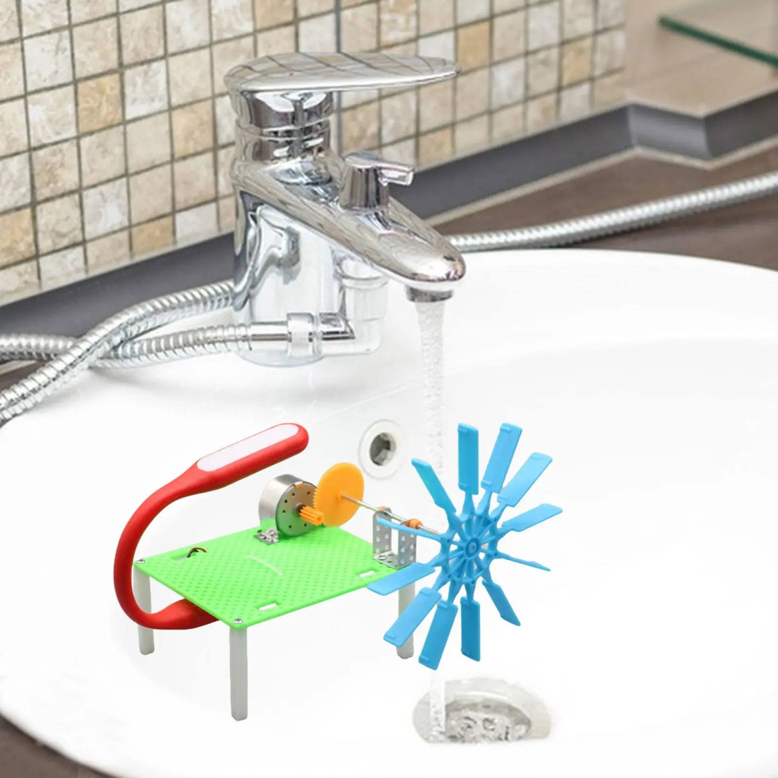 Zestaw do eksperymentów naukowych DIY Projekt hydroelektryczny dla dzieci w wieku 4-11 lat Nastoletnie dziewczynki Chłopcy Dzieci