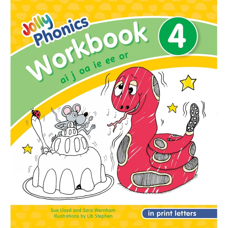 

Jolly Phonics Workbook 4 In Print Letters American English Edition Sue LloydSara Wernham Jolly Learning Ltd 9781844146789 Book